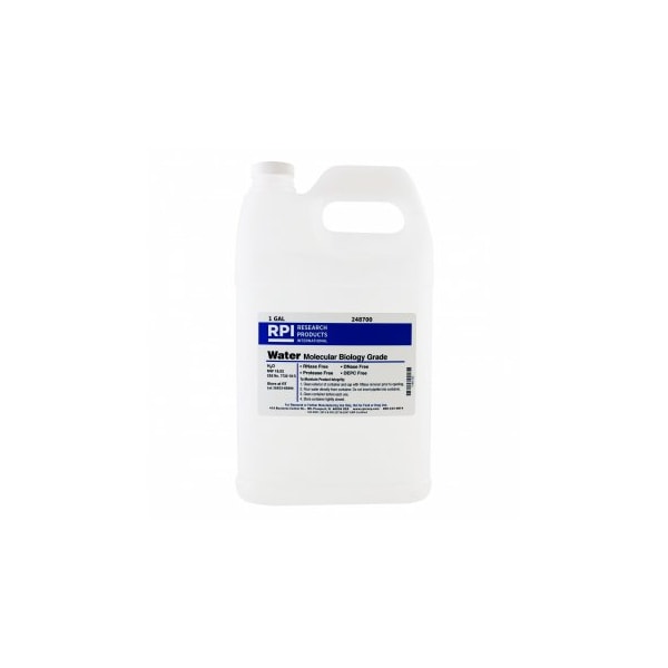 Water, Molecular Biology Grade, DNase and RNase Free, 1 gal